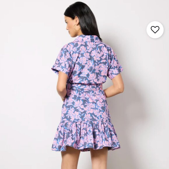 Hutch Peach Mini Dress from Evereve Size XS NWOT - Picture 4 of 6